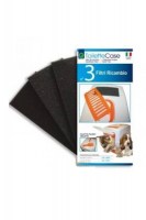 Фильтр для туалета дом.питомца Set 3 ricambi x filtro toilett, 3 шт.